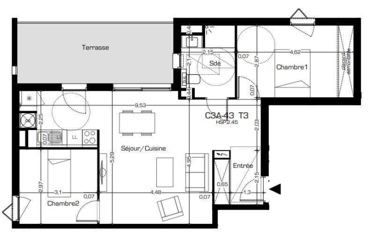  Annonces VALRAS PLAGE Apartment | BEZIERS (34500) | 66 m2 | 248 500 € 